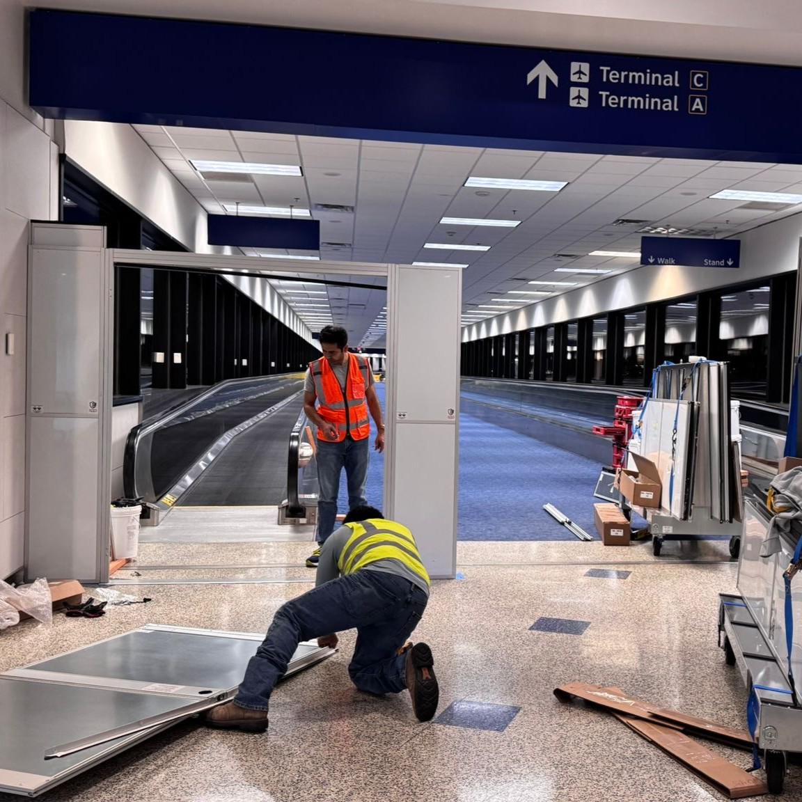 How Airports Use Temporary Walls for Security and Expansion Projects