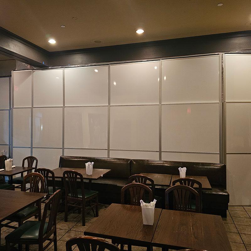 Restaurant Renovation Construction Containment