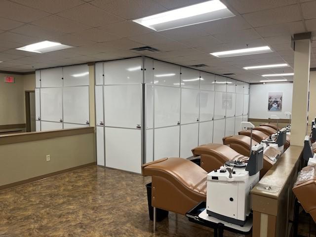 Construction Containment at East Dallas, TX Plasma Donation Center