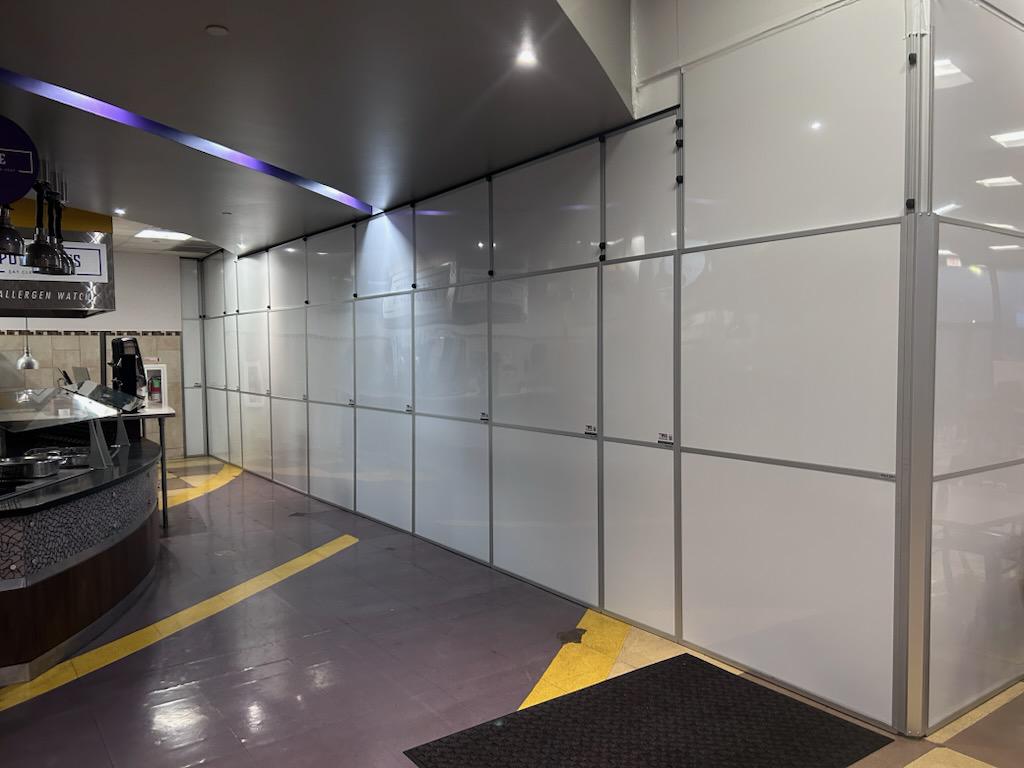 LSU Dining Hall Renovation Containment