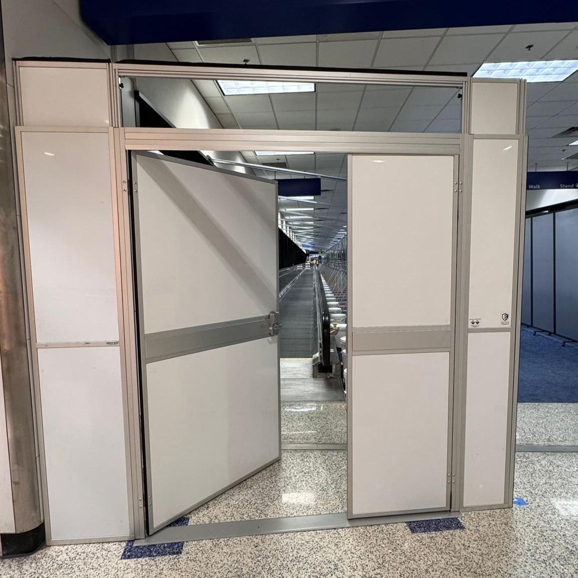 Airport Renovation Containment in Dallas, TX