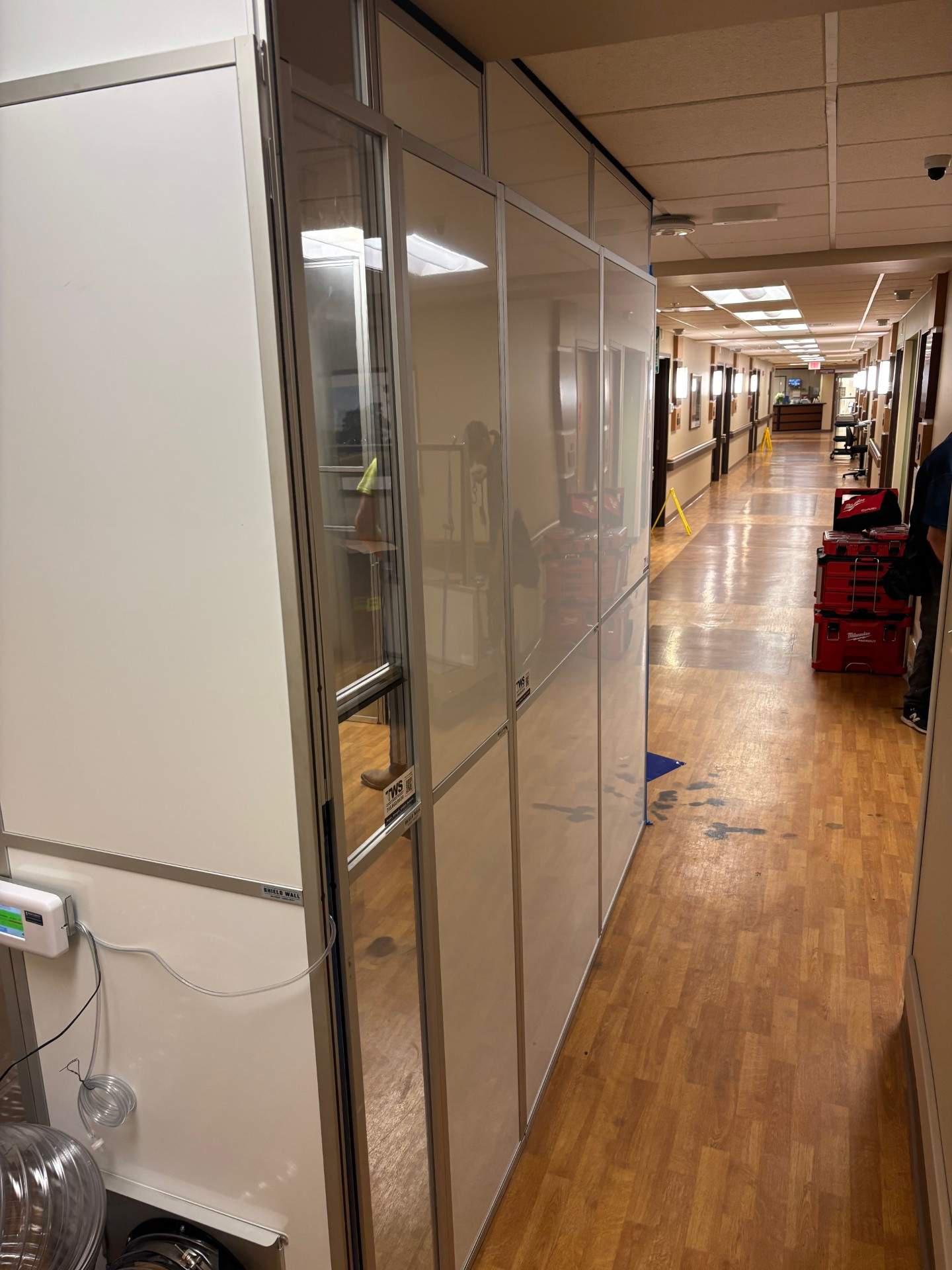 St. Lukes Hospital Renovation Containment