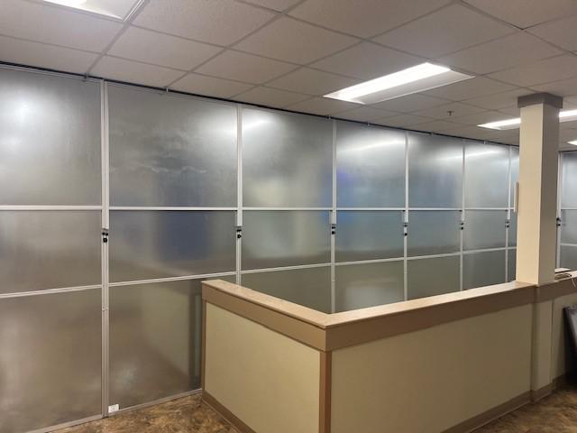 Construction Containment at East Dallas, TX Plasma Donation Center