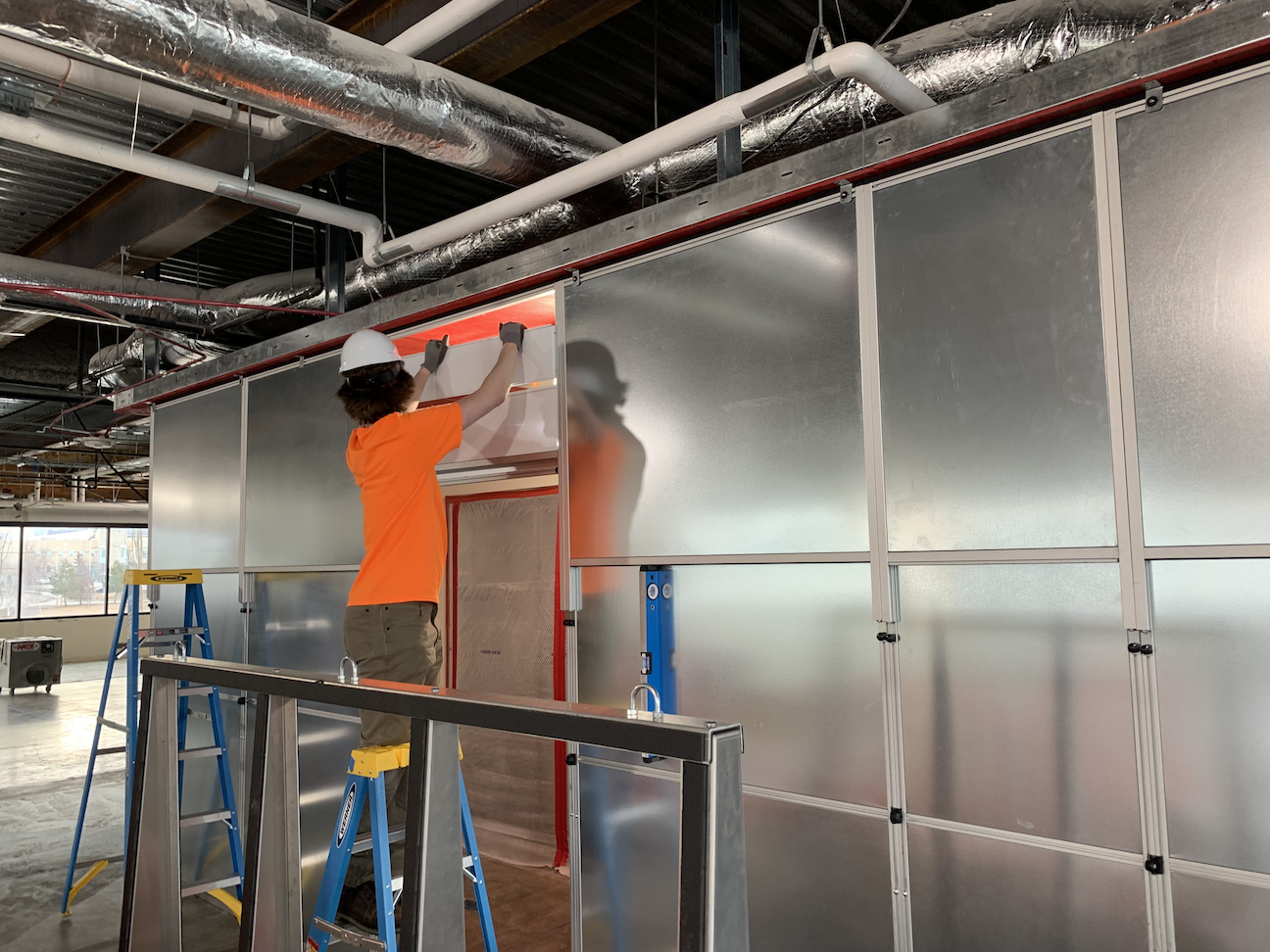 Temporary Wall Systems Anchorage Supports Renovation of Local Medical Center