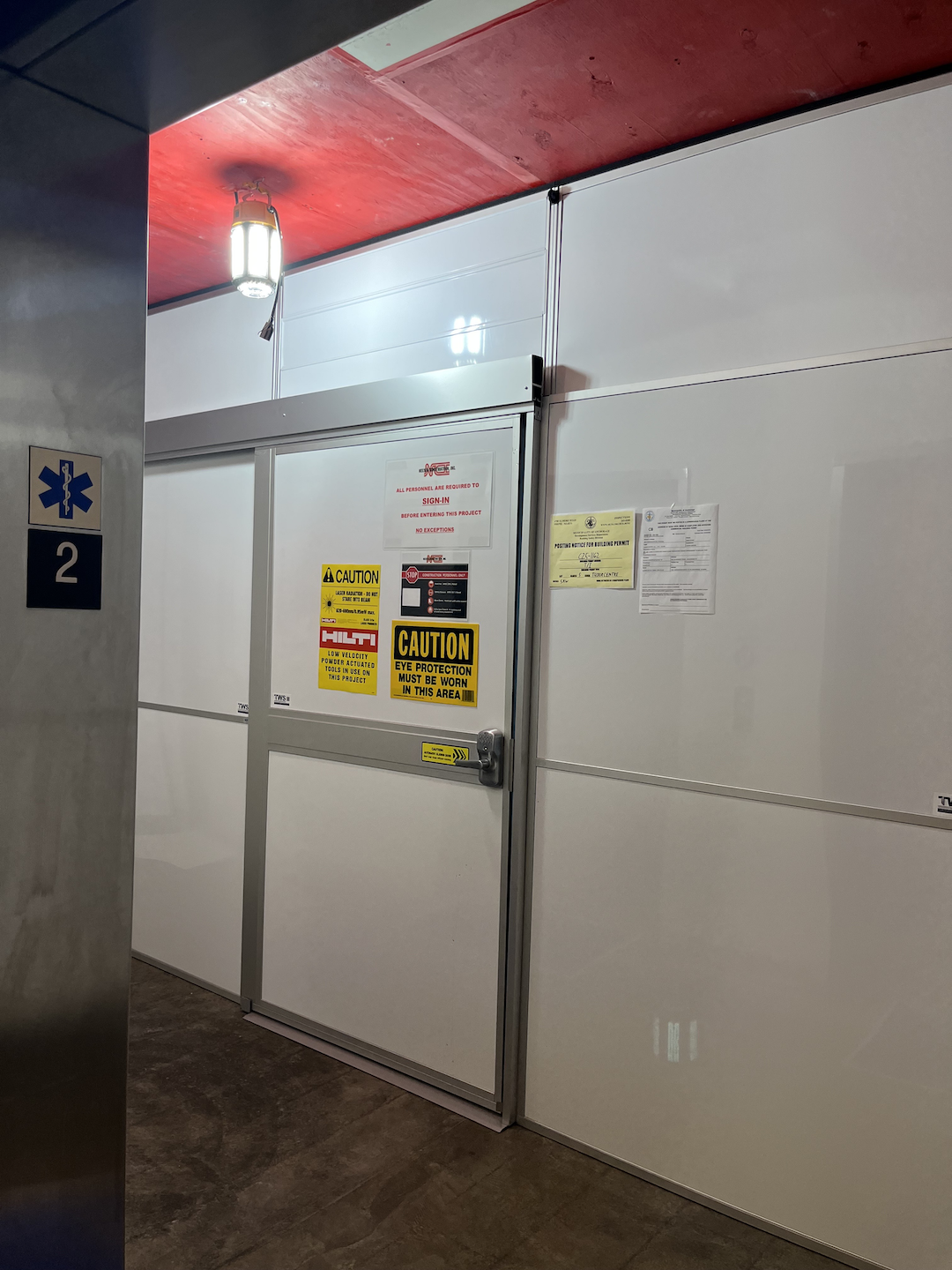 Temporary Wall Systems Anchorage Supports Renovation of Local Medical Center
