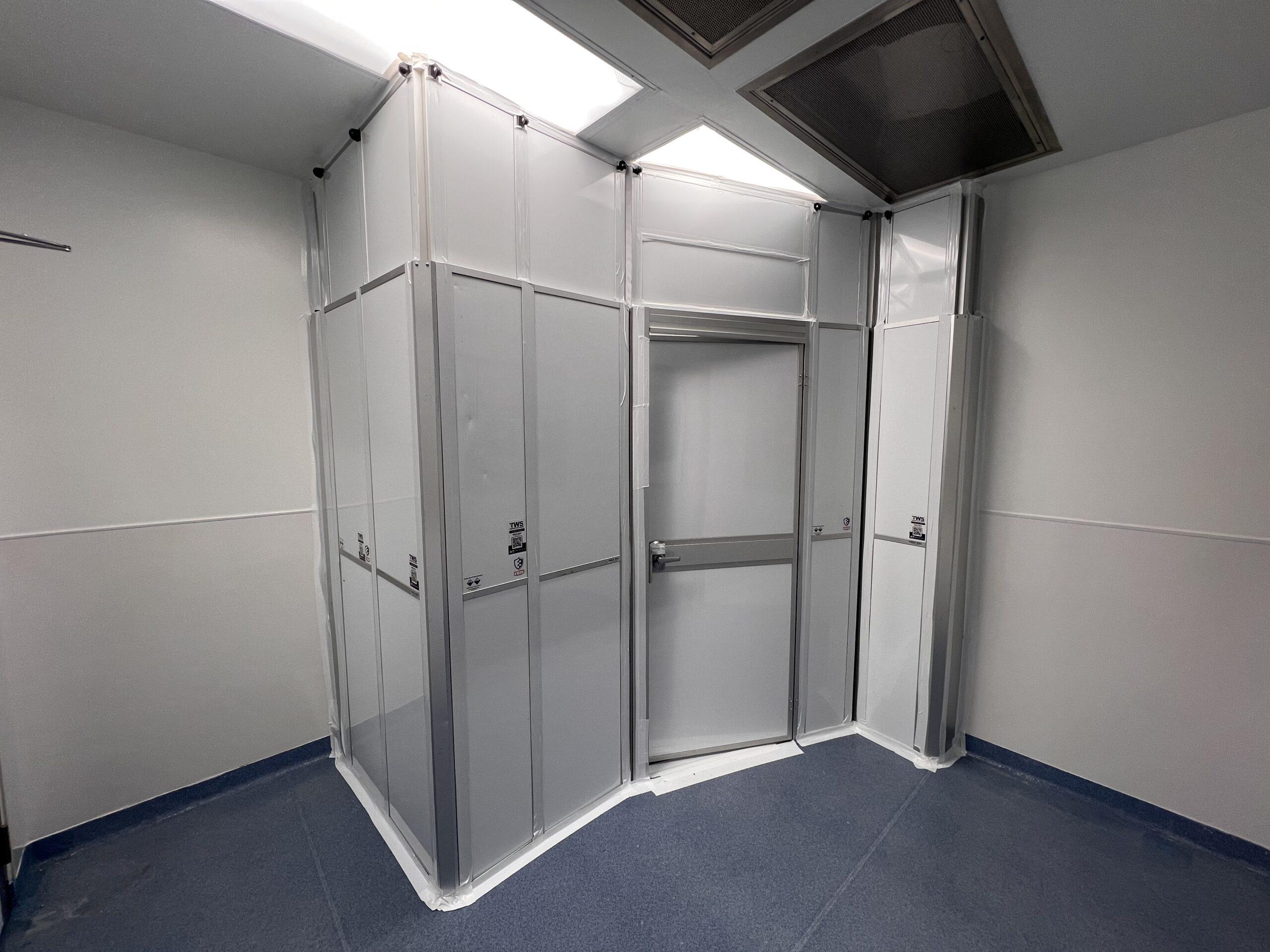 Temporary Containment for Laboratory