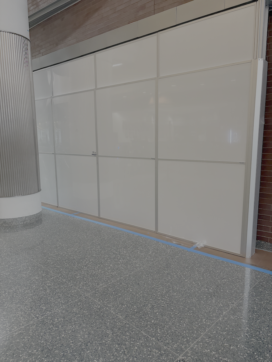 Temporary Wall Systems Greater New York Builds Construction Enclosure for Baruch College Bookstore