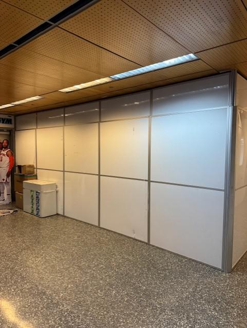 Temporary Wall Systems for College Renovations