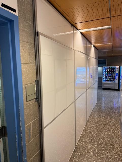 Temporary Wall Systems for College Renovations