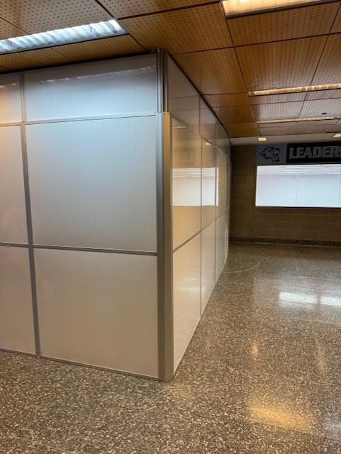 Temporary Wall Systems for College Renovations