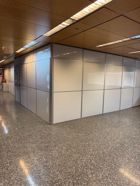 Temporary Wall Systems for College Renovations