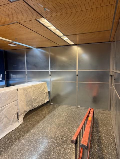 Temporary Wall Systems for College Renovations