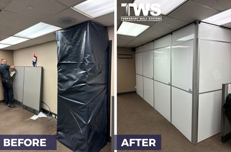 Healthcare Renovation Containment in Wichita, KS