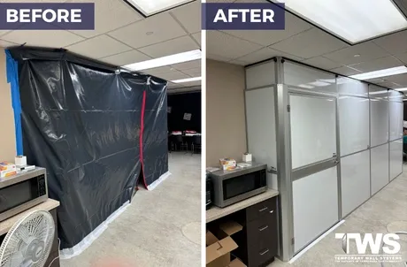 Healthcare Renovation Containment in Wichita, KS