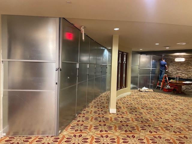Temporary Wall Systems Containment During Brightview Senior Living Renovation