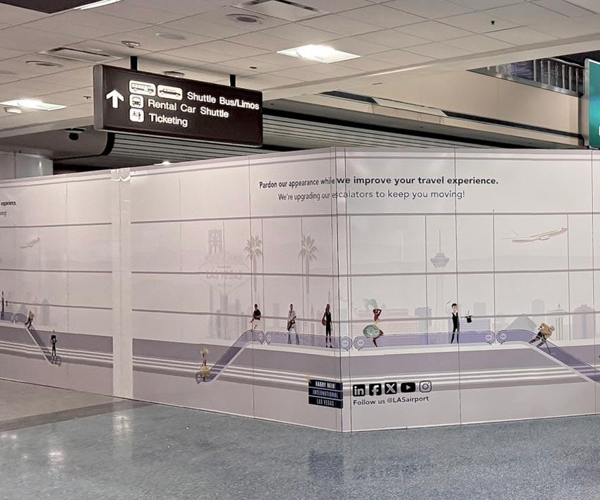 Large-format graphic application