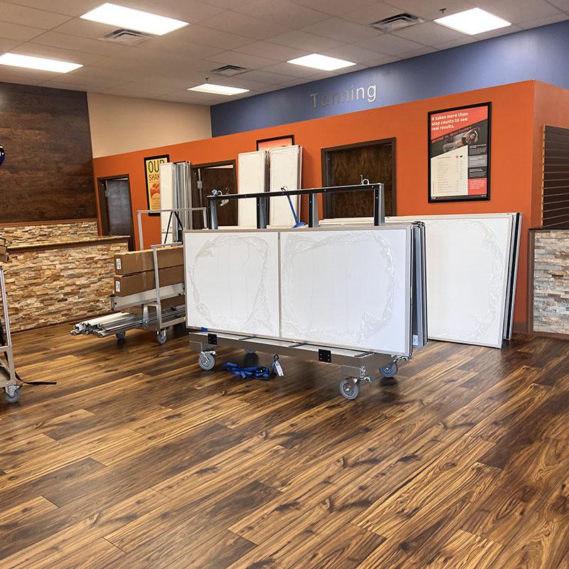 Temporary Walls vs. Drywall Construction