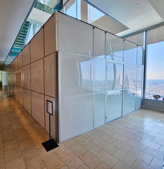 Temporary Containment in High Rise Stairwell