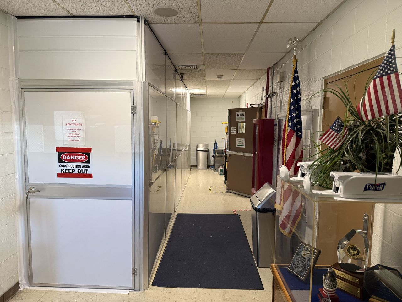 Temporary Construction Containment for Occupied Renovations at Tinker Air Force Base