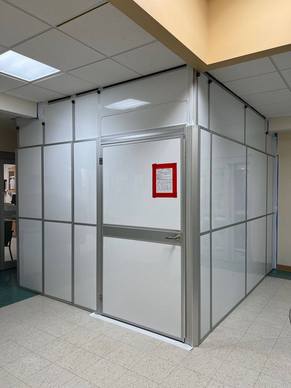 Emergency Department Renovation Containment at Keesler Air Force Base Medical Center