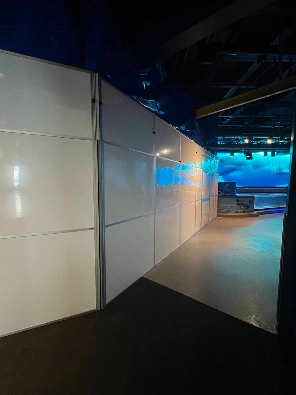 Aquarium Exhibit Renovation Containment for Stingray Touch Pool ADA Upgrades