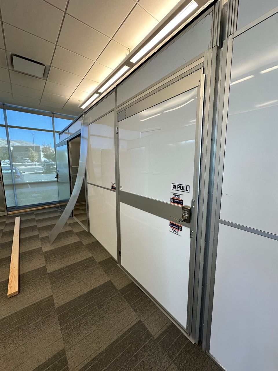 Temporary Clinical Room Installation for Employee Health Screening and Wellness Visits