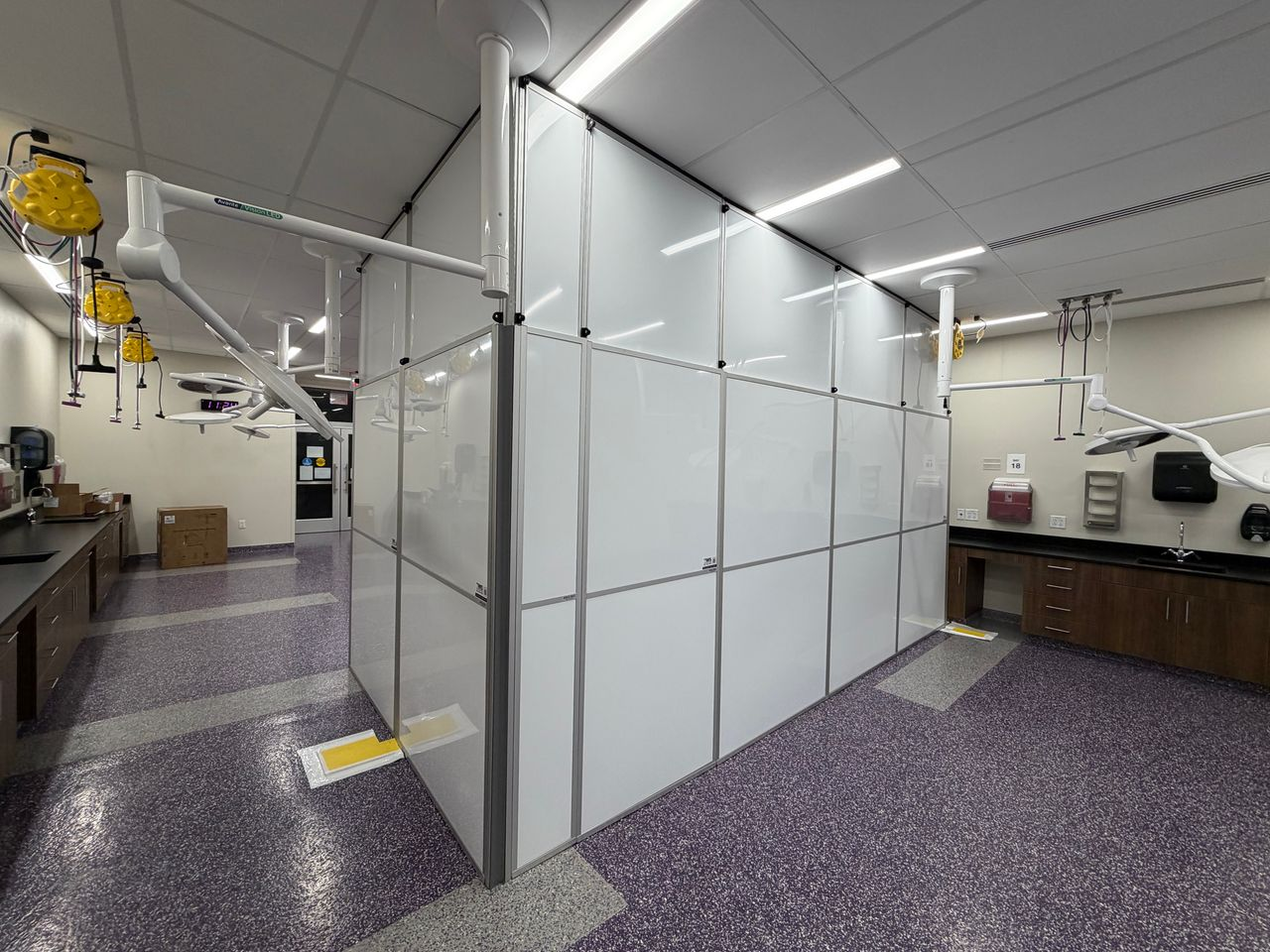 Surgery Lab Containment for Ongoing Training and Renovation at LSU School of Veterinary Medicine