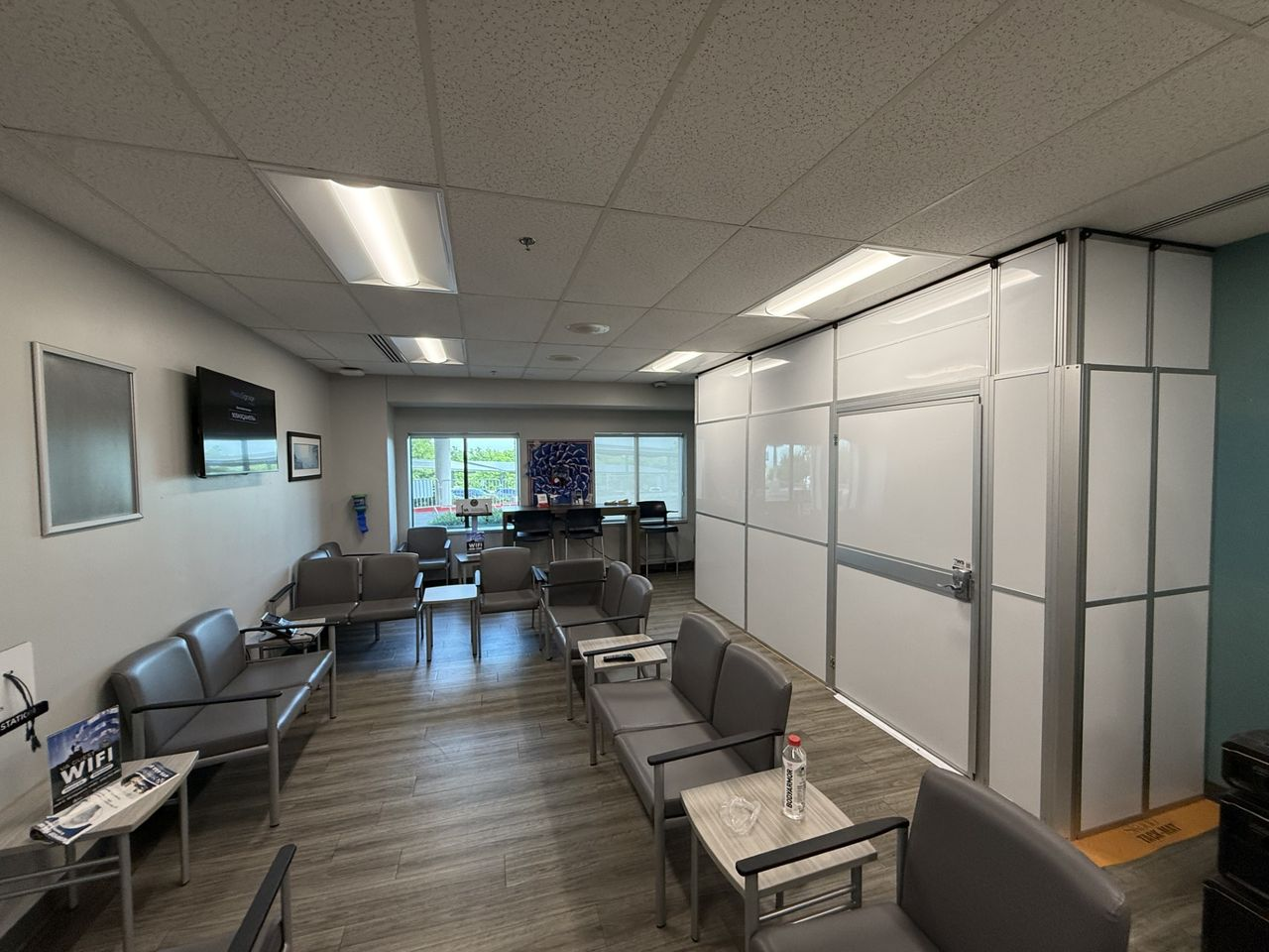 ICRA Healthcare Construction Containment for Occupied VA Medical Center Waiting Area Renovation