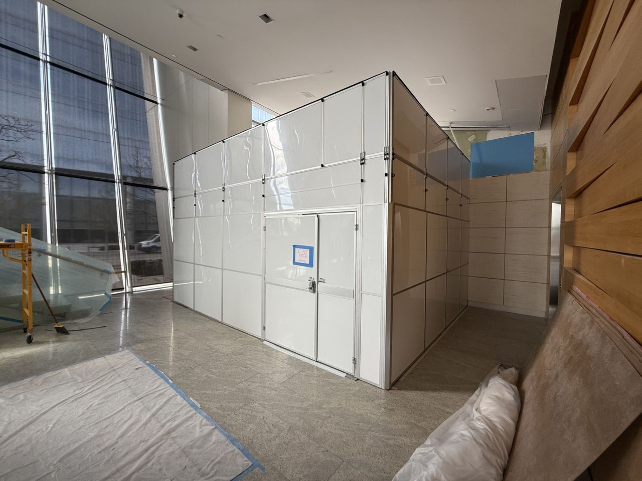 13-Foot Freestanding Construction Containment for an Occupied Event Venue Renovation in Oklahoma City