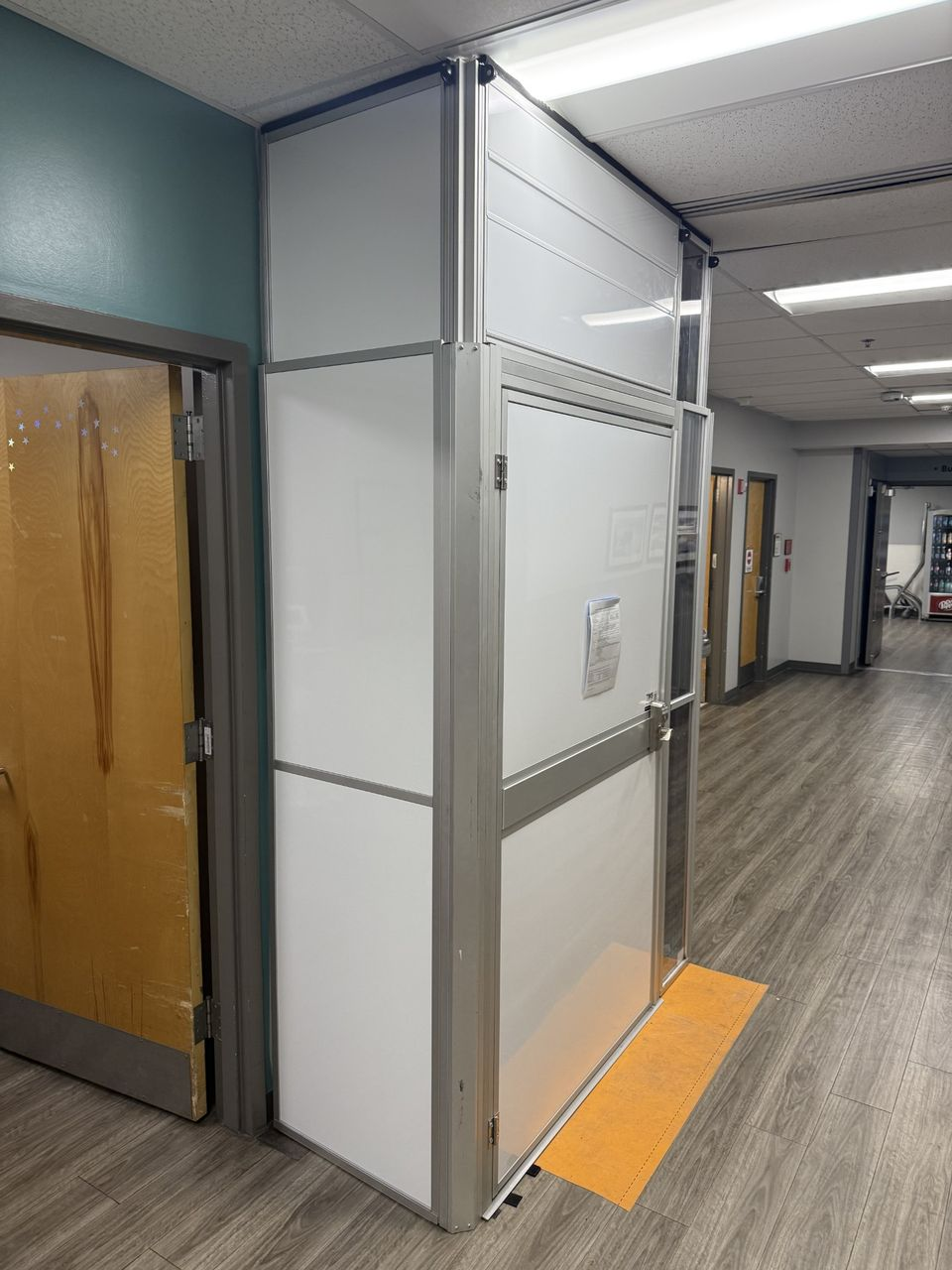 ICRA Class II Anteroom Installation for Controlled Access During an Active Healthcare Renovation