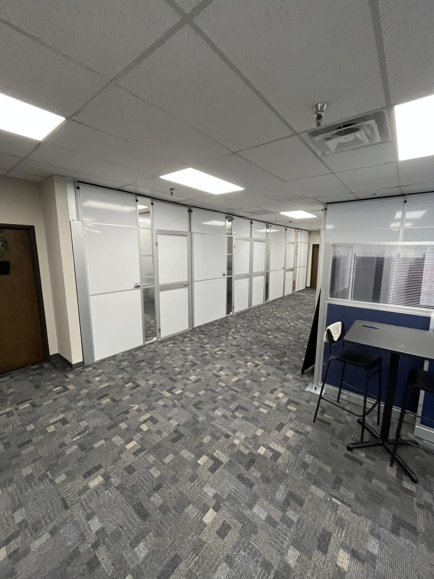 Temporary Offices for Security Systems Company