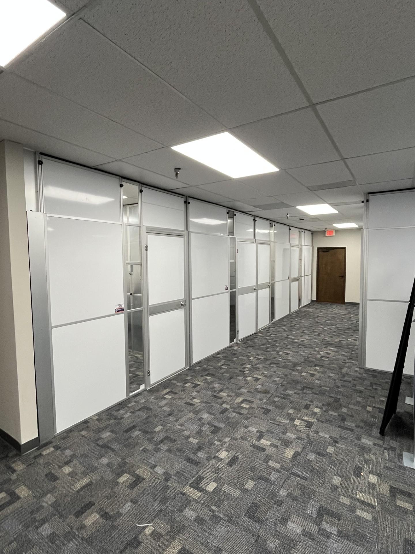 Temporary Offices for Security Systems Company