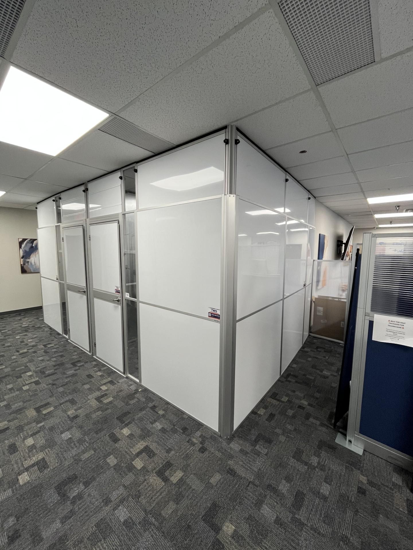 Temporary Offices for Security Systems Company