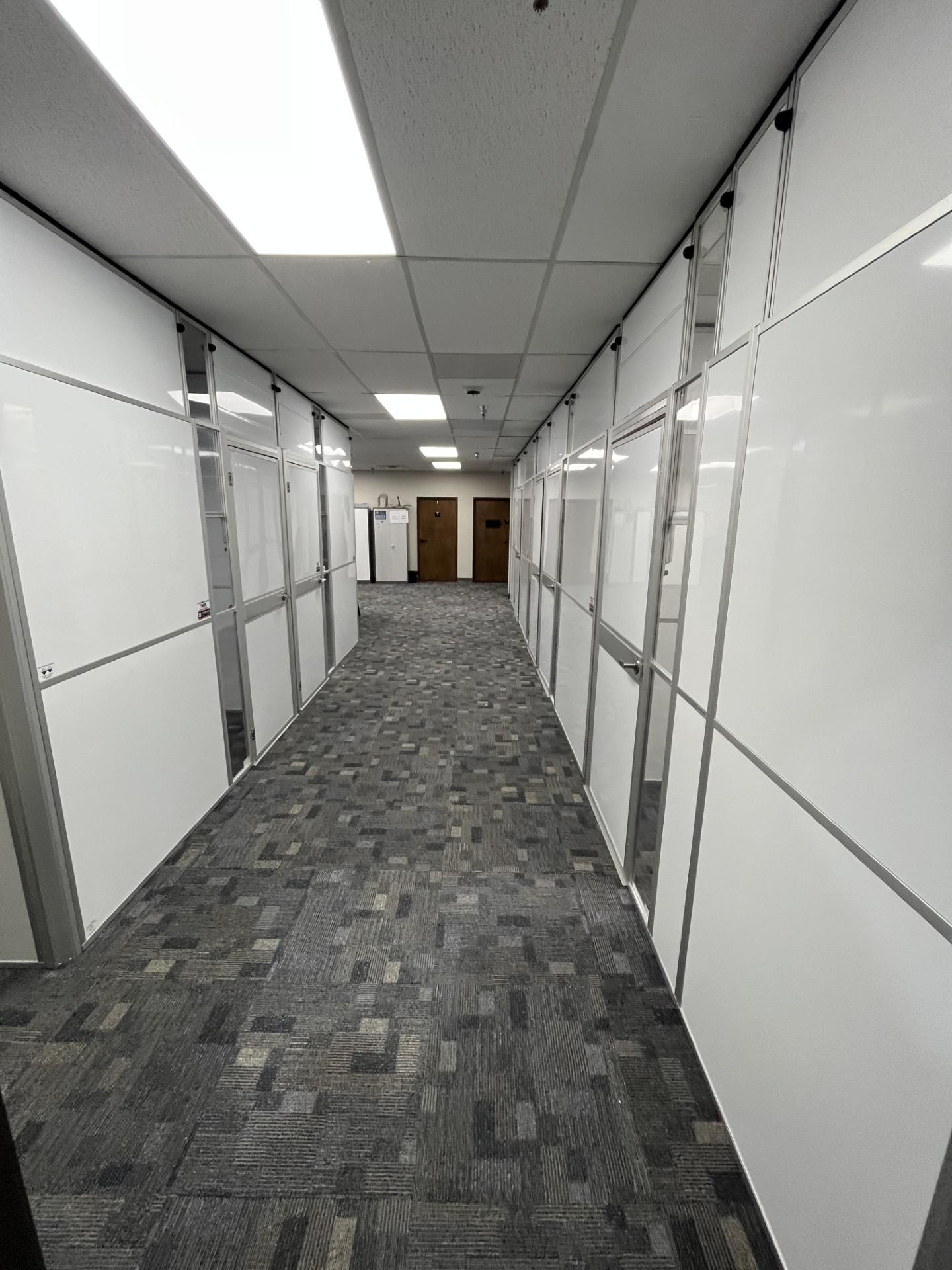 Temporary Offices for Security Systems Company