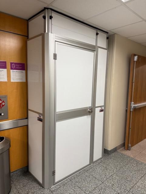 Hospital Elevator Shaft Containment