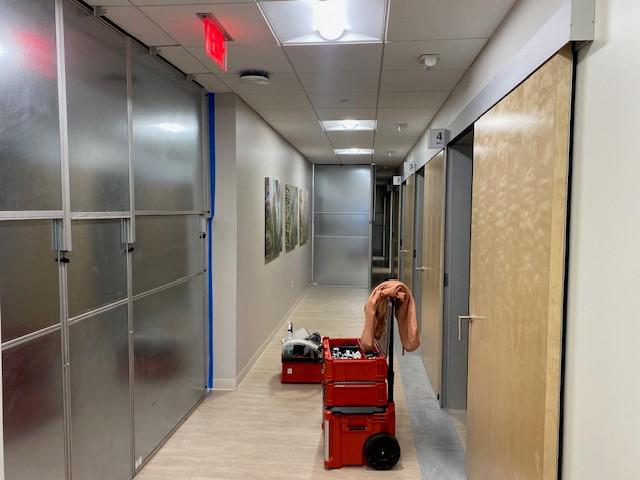Temporary Wall Systems Provide Containment and Negative Air Setup for Hackensack Meridian Renovation