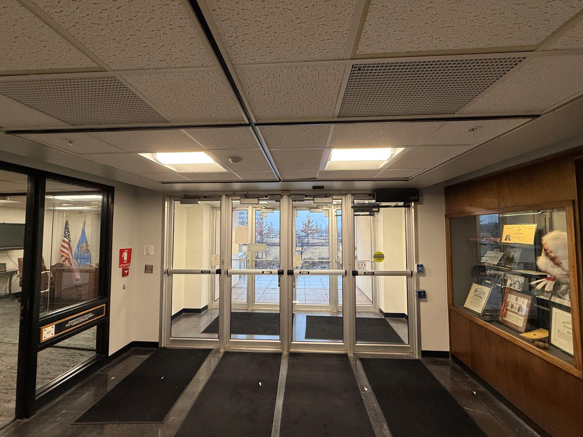 Temporary Containment at Department of Education