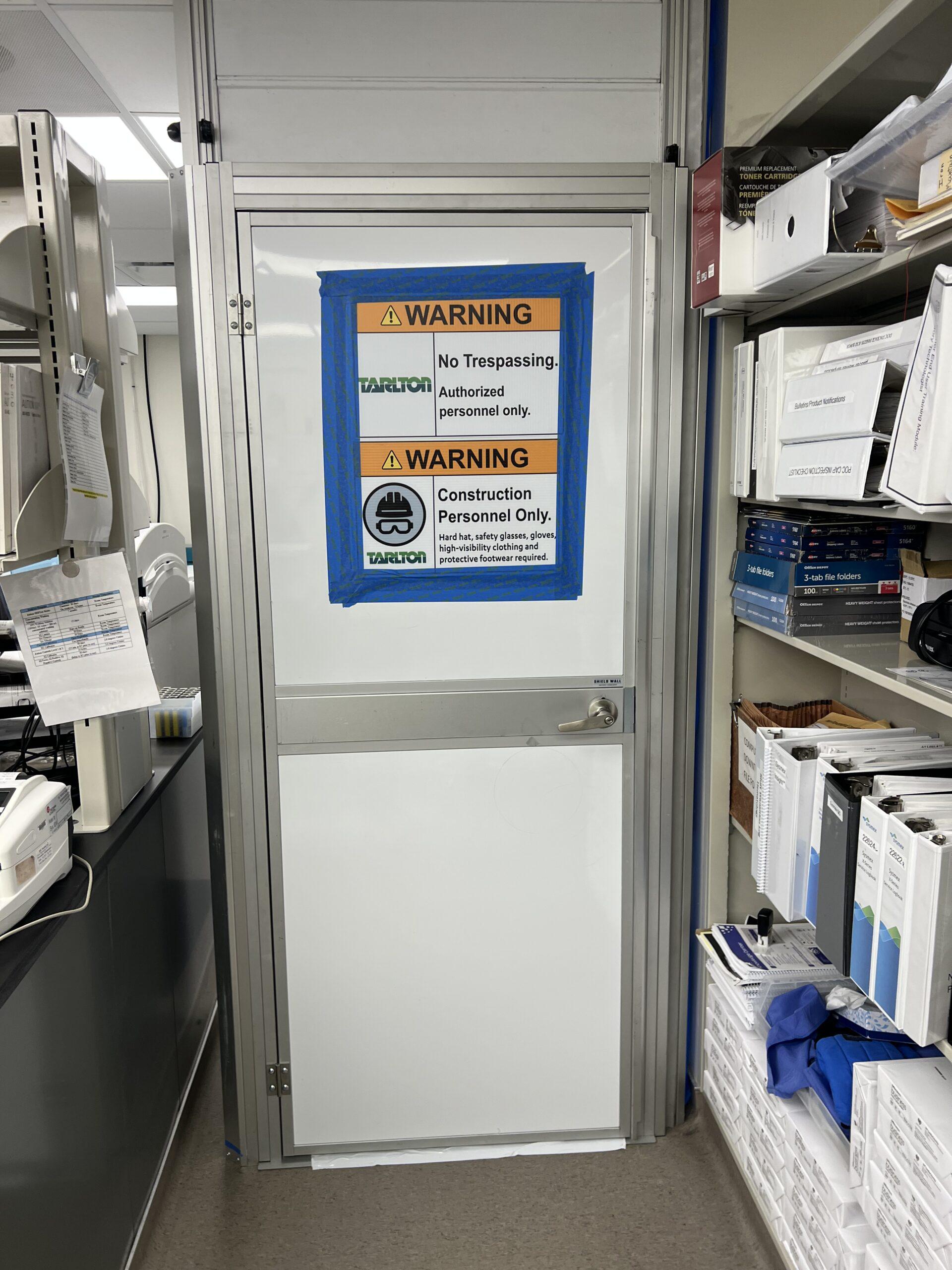 Temporary Walls for Healthcare Renovation