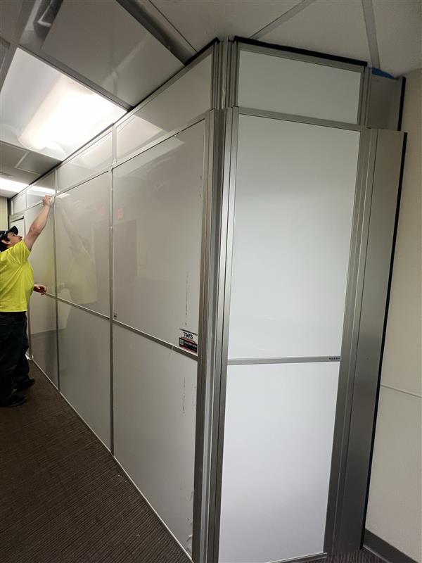 School Renovation Containment in Edwardsville, IL