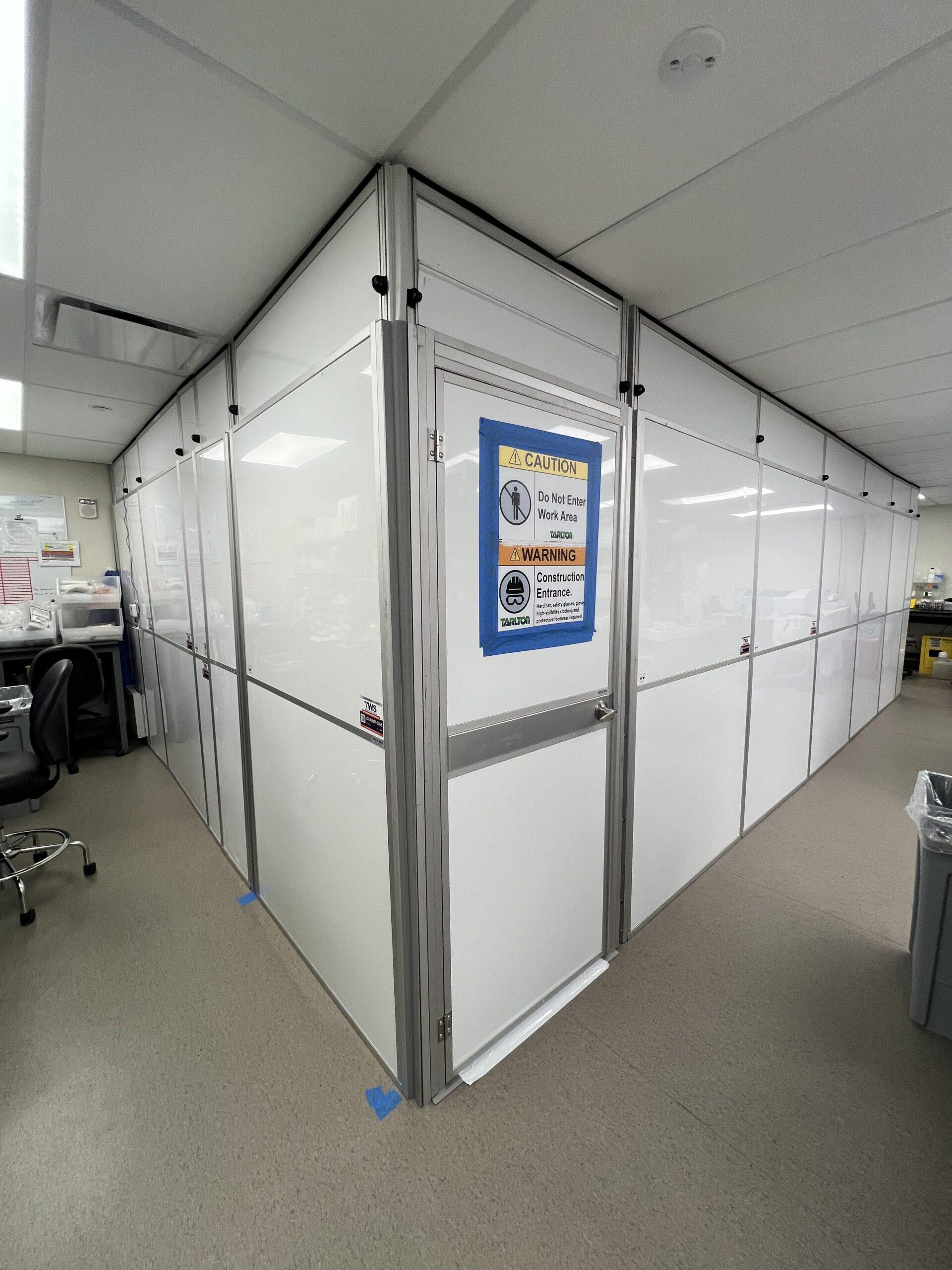 Temporary Walls for Healthcare Renovation