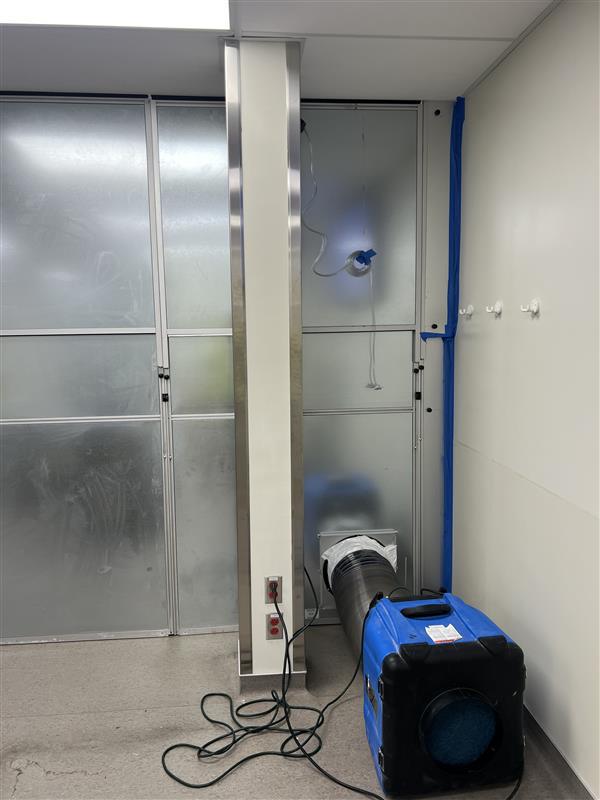 Temporary Walls for Healthcare Renovation