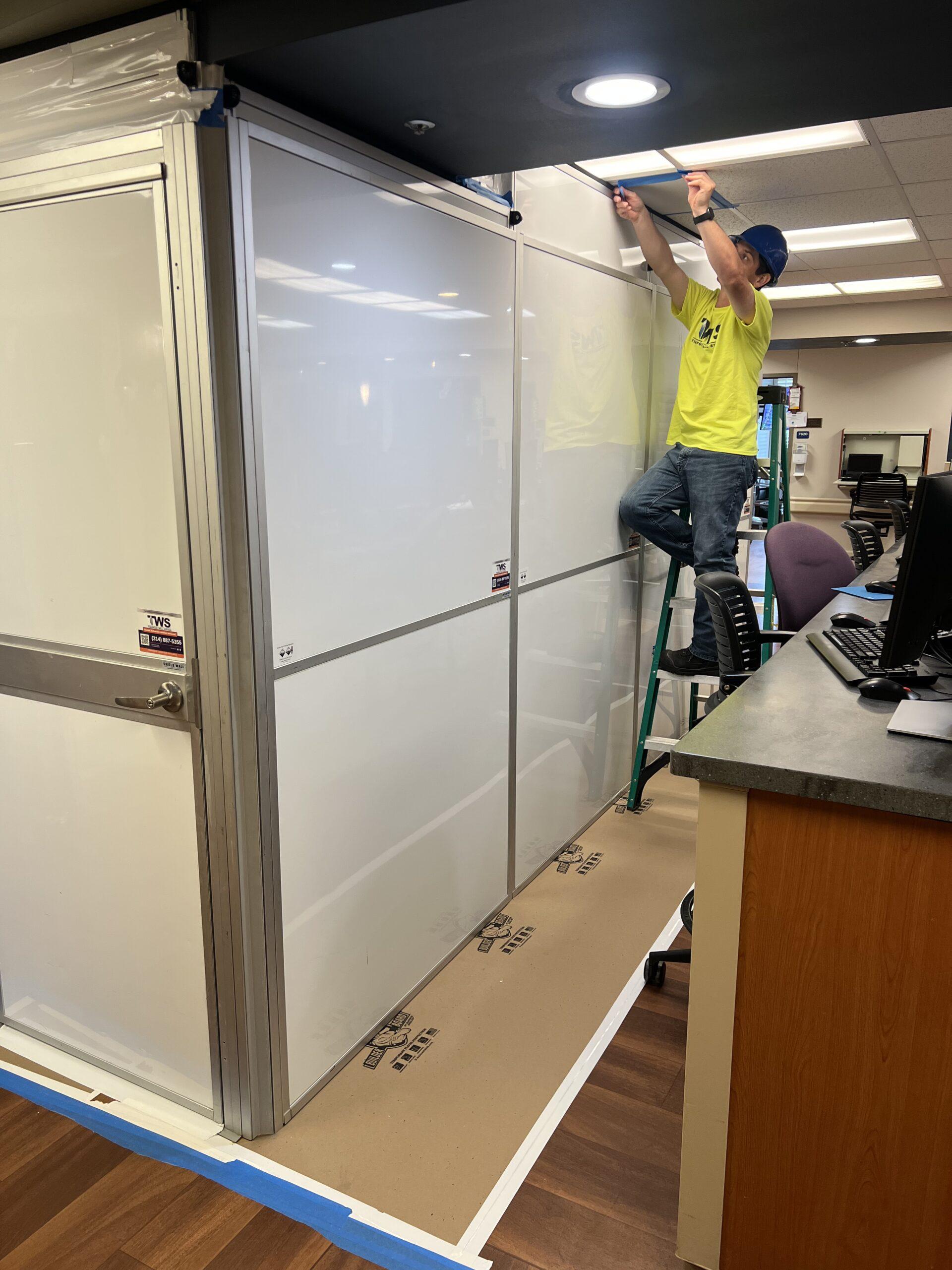 Hospital Renovation Containment with PARIC at St. Luke's Hospital