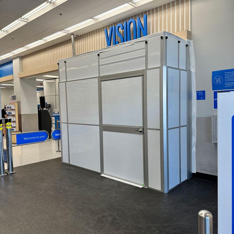 Retail Remodel Construction Containment