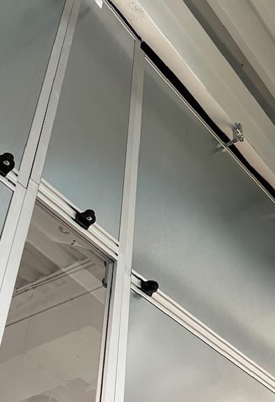 Laboratory & Office Space Modular Wall Installation