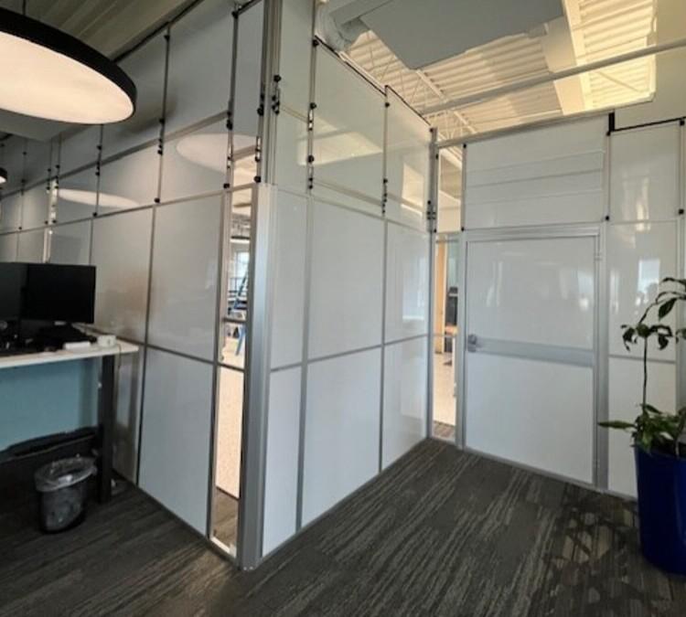 Laboratory & Office Space Modular Wall Installation