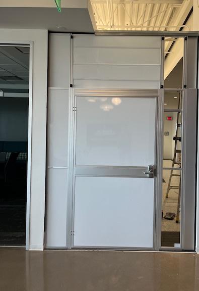 Laboratory & Office Space Modular Wall Installation