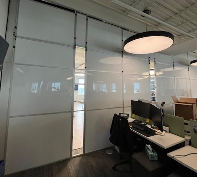 Laboratory & Office Space Modular Wall Installation