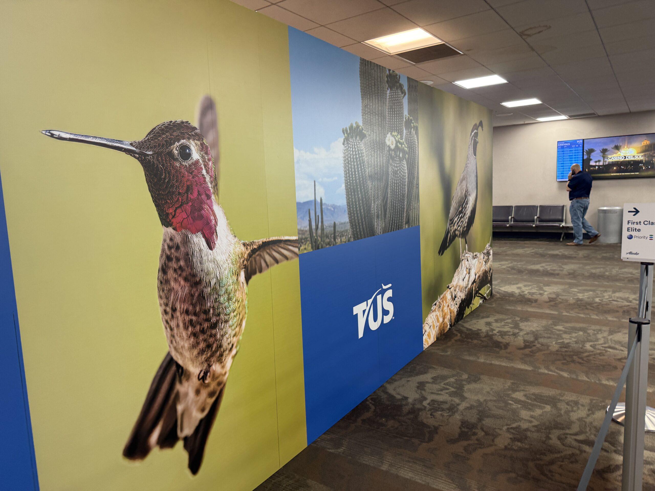 Tucson International Airport – Temporary TSA Baggage Screening Area