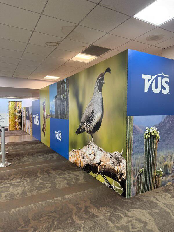 Tucson International Airport – Temporary TSA Baggage Screening Area