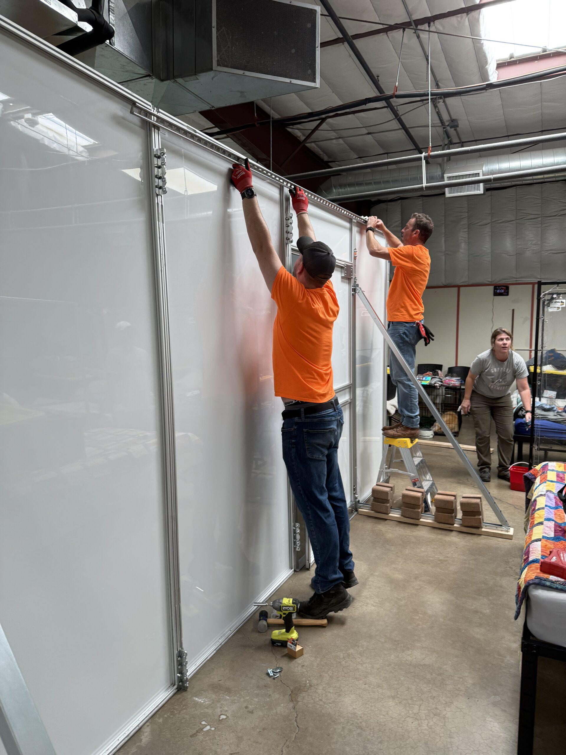 Temporary Wall Systems Helps Women's Center Expansion
